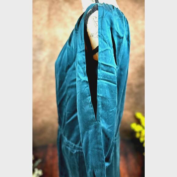 Chaser Silk Charmeuse Mini Dress - Evergreen - size M - Picture 6 of 9